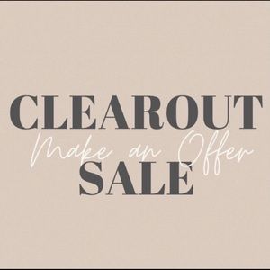 Closet Clearout- Make me an offer
